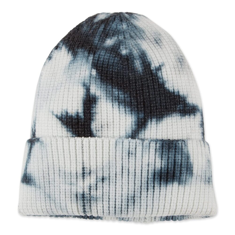 1940 Tie-Dye Beanie, Black, One Size